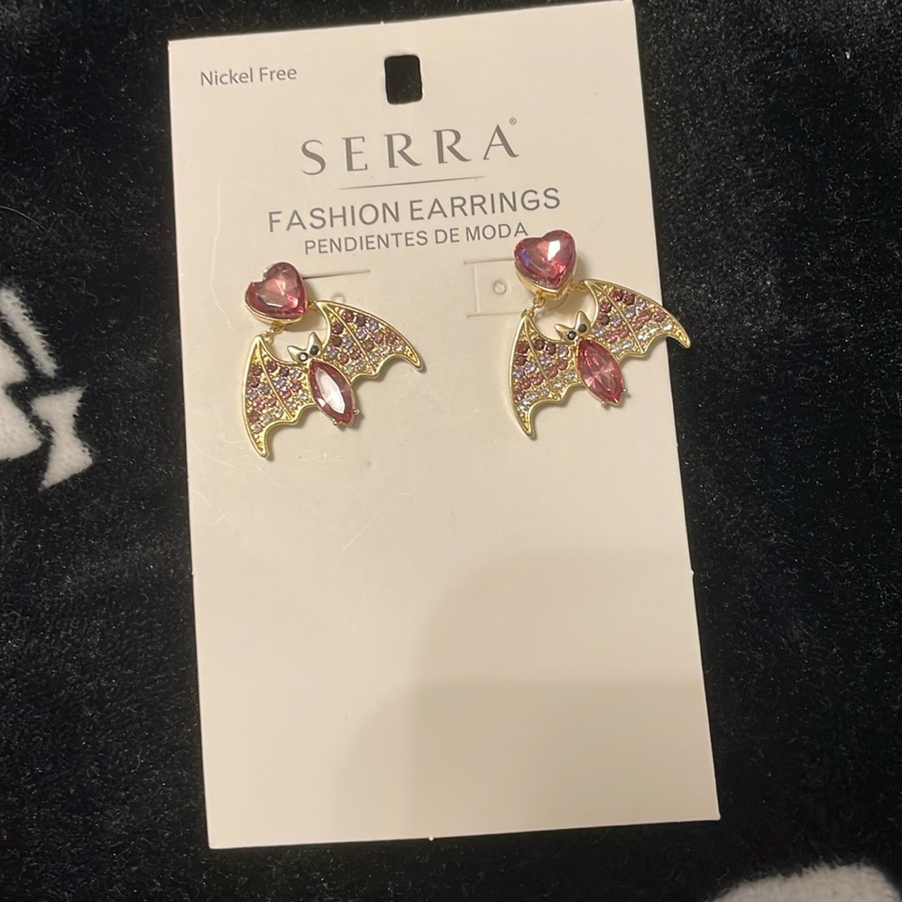 Bat earring